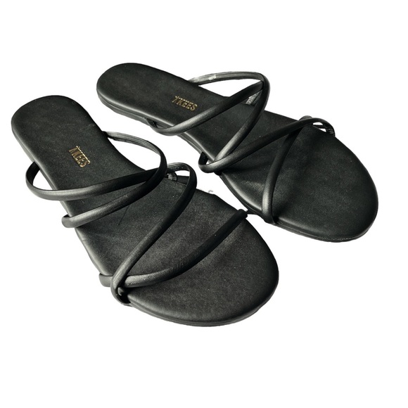 TKEES Sloane Sandals in Black size 11 - Picture 1 of 8